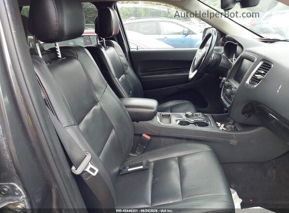 1C4RDJDG4GC353536 2016 DODGE DURANGO Gray Вид салону спереду