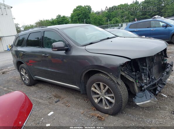 1C4RDJDG4GC353536 2016 DODGE DURANGO Gray Вид задньої частини салону