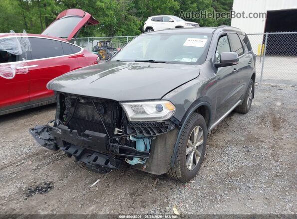 1C4RDJDG4GC353536 2016 DODGE DURANGO Gray Вид спереду