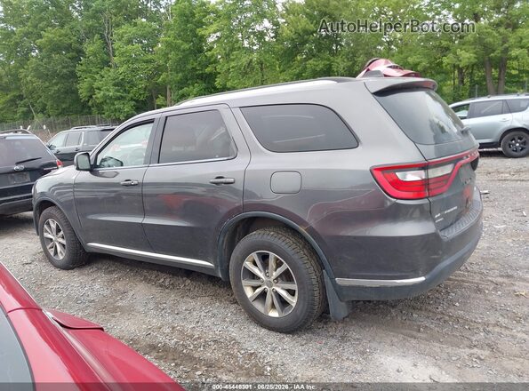 1C4RDJDG4GC353536 2016 DODGE DURANGO Gray Панорамний вид салону 360°