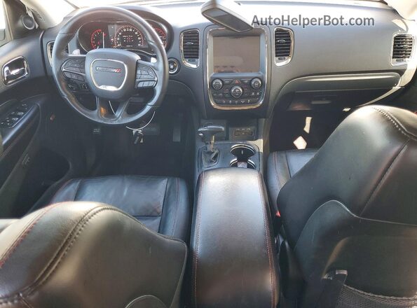 1C4RDJDG4JC102233 2018 DODGE DURANGO White Widok deski rozdzielczej