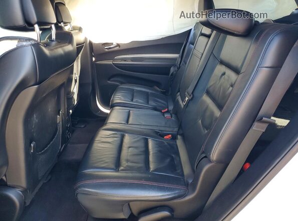 1C4RDJDG4JC102233 2018 DODGE DURANGO White Widok wnętrza z tyłu