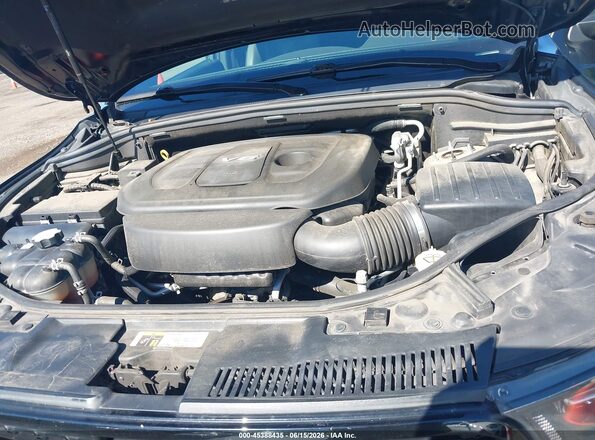 1C4RDJDG4JC474641 2018 DODGE DURANGO Black უკანა ხედი