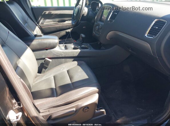 1C4RDJDG4JC474641 2018 DODGE DURANGO Black წინა სალონის ხედი
