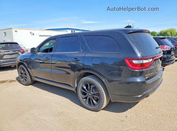1C4RDJDG4KC663405 2019 DODGE DURANGO Black Trasero izquierdo