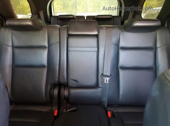 1C4RDJDG4KC663405 2019 DODGE DURANGO Black Vista de los asientos traseros