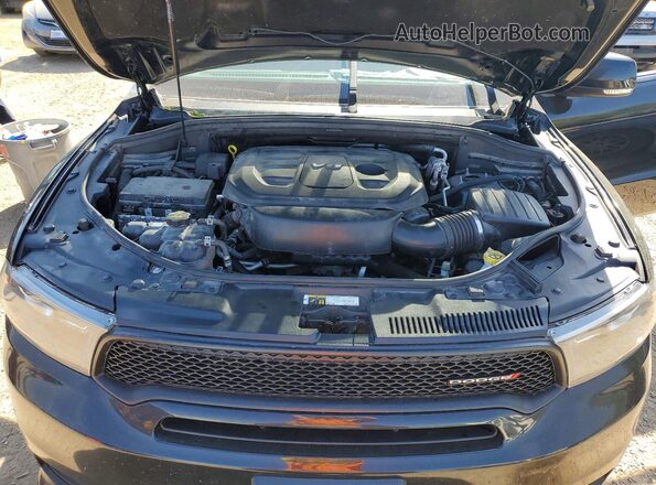 1C4RDJDG4KC663405 2019 DODGE DURANGO Black Vista del compartimento del motor