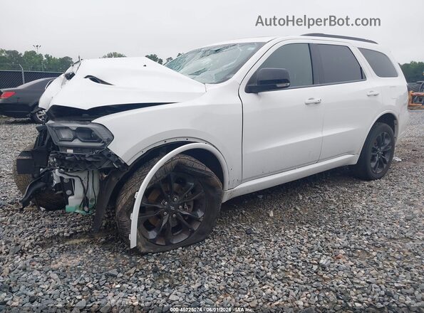 1C4RDJDG4MC557703 2021 DODGE DURANGO White Передня ліва чверть