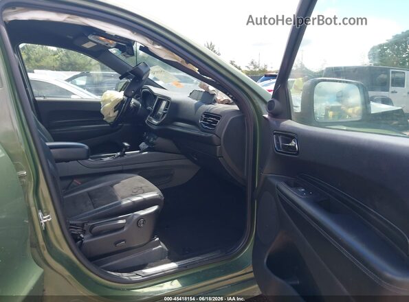 1C4RDJDG4MC697475 2021 DODGE DURANGO Green Вид салону спереду
