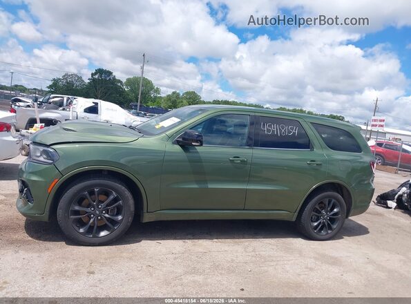 1C4RDJDG4MC697475 2021 DODGE DURANGO Green 