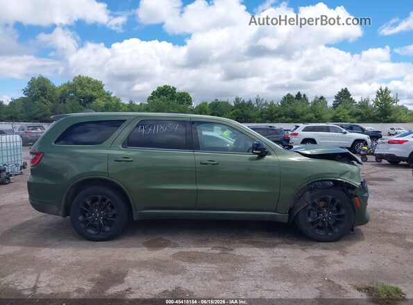 1C4RDJDG4MC697475 2021 DODGE DURANGO Green Панорамний вид салону 360°