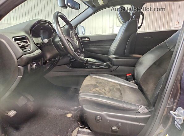 1C4RDJDG4MC765290 2021 DODGE DURANGO Угольный Вид салона спереди