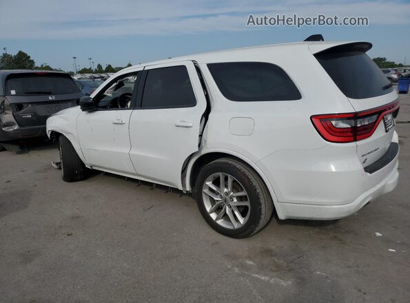 1C4RDJDG4PC555583 2023 DODGE DURANGO White Задня ліва чверть