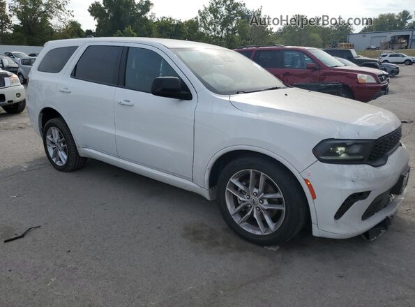 1C4RDJDG4PC555583 2023 DODGE DURANGO White Передня права чверть