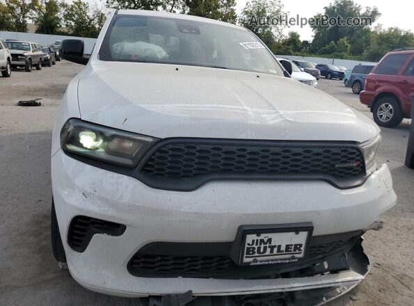 1C4RDJDG4PC555583 2023 DODGE DURANGO White Вид спереду
