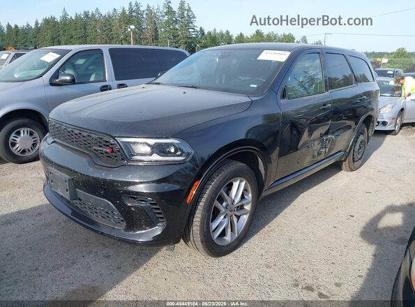 1C4RDJDG4PC687842 2023 DODGE DURANGO Black Vista tres cuartos delantera izquierda