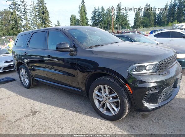 1C4RDJDG4PC687842 2023 DODGE DURANGO Black Vista interior de 360 grados