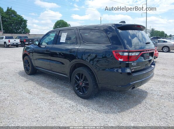 1C4RDJDG4PC718880 2023 DODGE DURANGO Black Trasero izquierdo