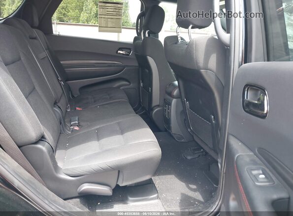 1C4RDJDG4PC718880 2023 DODGE DURANGO Black Vista de la etiqueta del VIN