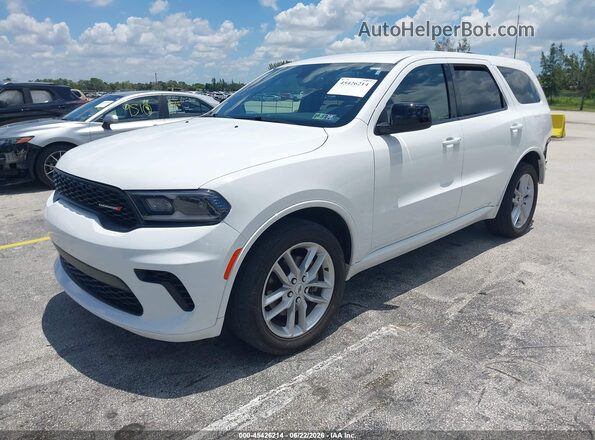 1C4RDJDG4SC533673 2025 DODGE DURANGO White Przód lewy