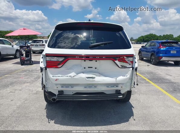 1C4RDJDG4SC533673 2025 DODGE DURANGO White 
