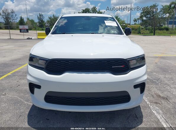 1C4RDJDG4SC533673 2025 DODGE DURANGO White Widok wnętrza z tyłu