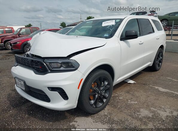 1C4RDJDG4TC204862 2026 DODGE DURANGO White Առջևի ձախ երեք քառորդ տեսարան