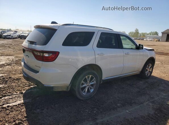 1C4RDJDG5GC309402 2016 DODGE DURANGO White Tył prawy