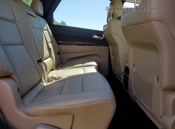 1C4RDJDG5GC309402 2016 DODGE DURANGO White Widok wnętrza z tyłu