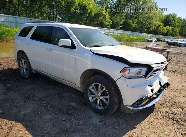 1C4RDJDG5GC309402 2016 DODGE DURANGO White Przód prawy