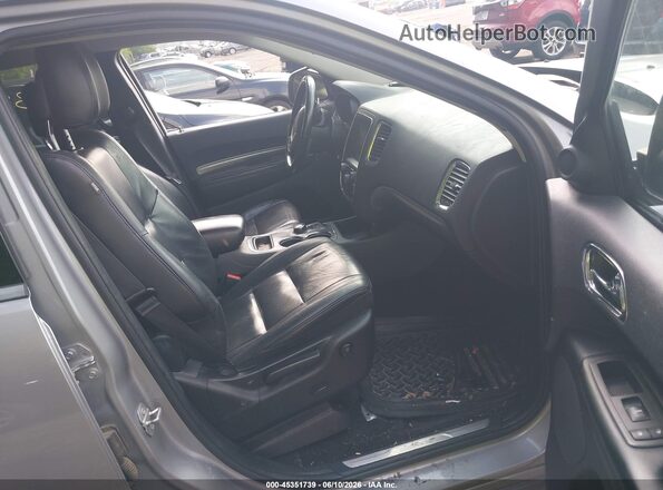 1C4RDJDG5HC652423 2017 DODGE DURANGO Gray წინა სალონის ხედი