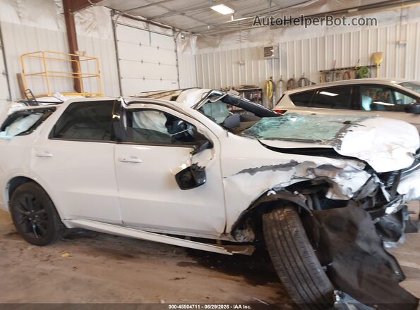 1C4RDJDG5HC703760 2017 DODGE DURANGO White Instrument cluster view