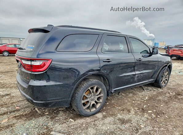 1C4RDJDG5HC781018 2017 DODGE DURANGO Black Rear right