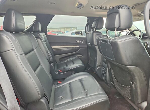 1C4RDJDG5HC781018 2017 DODGE DURANGO Black Rear interior view