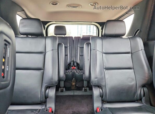 1C4RDJDG5HC781018 2017 DODGE DURANGO Black Rear seats view