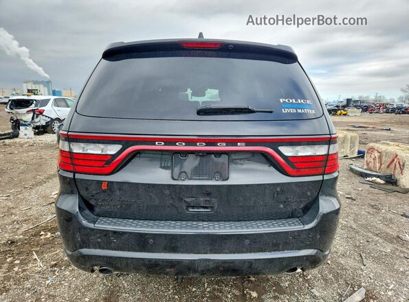 1C4RDJDG5HC781018 2017 DODGE DURANGO Black Rear view