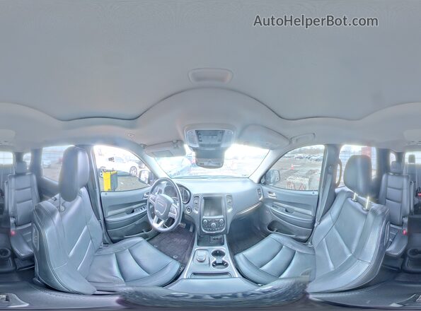 1C4RDJDG5HC781018 2017 DODGE DURANGO Black 360 interior view