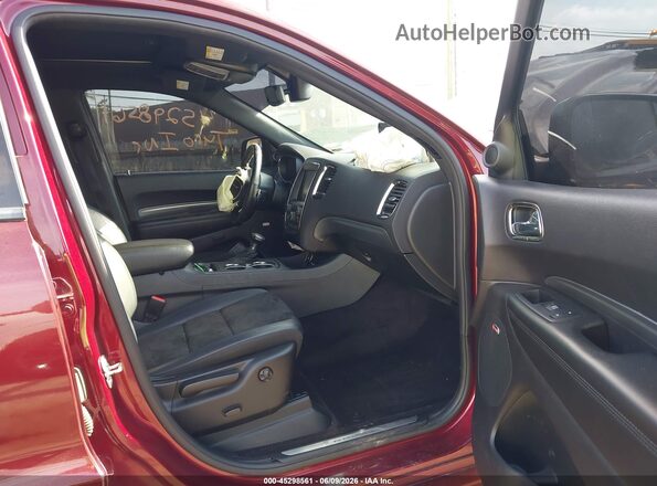 1C4RDJDG5JC415968 2018 DODGE DURANGO Red Vista interior delantera