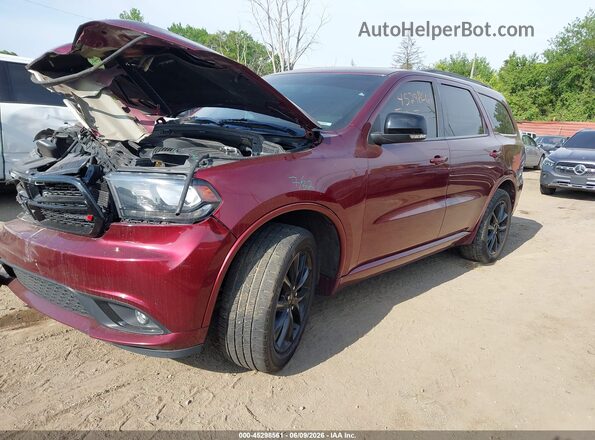 1C4RDJDG5JC415968 2018 DODGE DURANGO Red Vista tres cuartos delantera izquierda