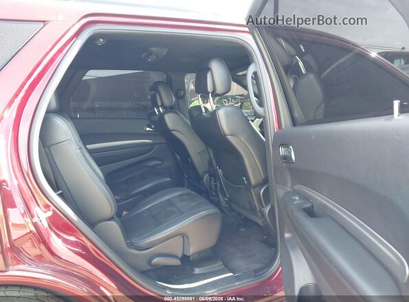 1C4RDJDG5JC415968 2018 DODGE DURANGO Red Vista de la etiqueta del VIN