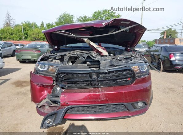 1C4RDJDG5JC415968 2018 DODGE DURANGO Red Vista del cuadro de instrumentos