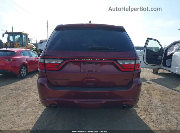 1C4RDJDG5JC415968 2018 DODGE DURANGO Red 