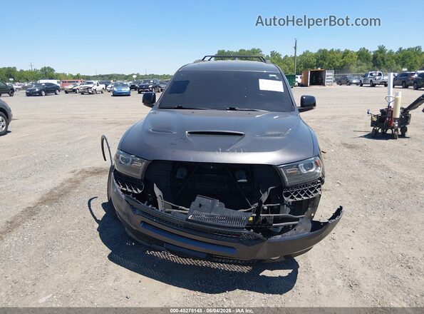 1C4RDJDG5JC462269 2018 DODGE DURANGO Gray Instrument cluster view