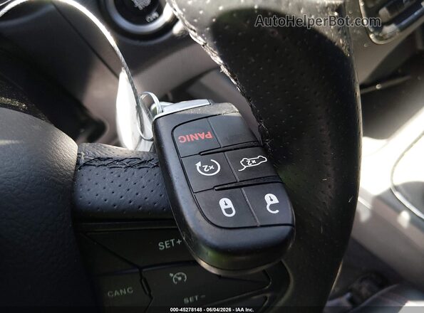 1C4RDJDG5JC462269 2018 DODGE DURANGO Gray Dashboard view