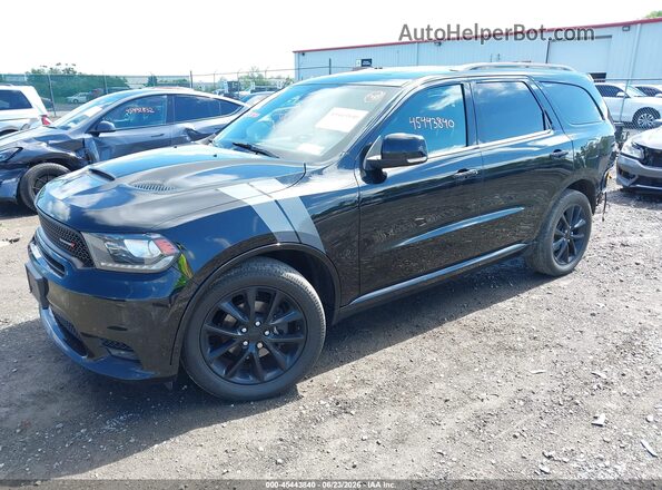 1C4RDJDG5JC462305 2018 DODGE DURANGO Черный Передняя левая четверть