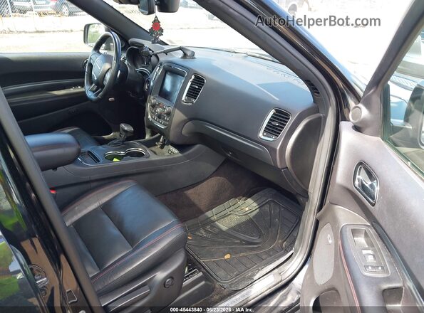 1C4RDJDG5JC462305 2018 DODGE DURANGO Черный Вид салона спереди