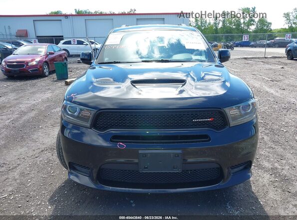 1C4RDJDG5JC462305 2018 DODGE DURANGO Черный Вид щитка приборов