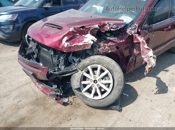 1C4RDJDG5JC474275 2018 DODGE DURANGO Red წინა ხედი