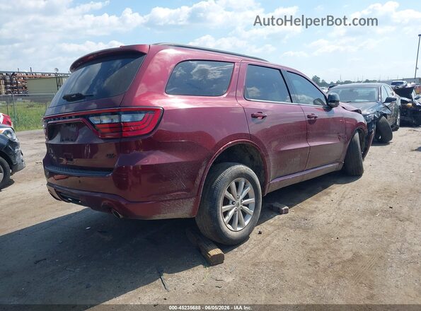 1C4RDJDG5JC474275 2018 DODGE DURANGO Red უკანა მარჯვენა