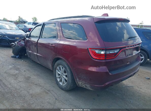 1C4RDJDG5JC474275 2018 DODGE DURANGO Red უკანა მარცხენა